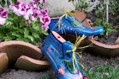 "Zapatos en mi jardín"