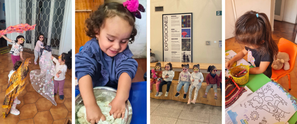 Instancias de juego y aprendizaje del grupo Nido de Casa Nidal